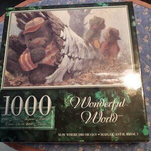 1000 Piece Bear Puzzle Wonderful World Now Where Did He Go